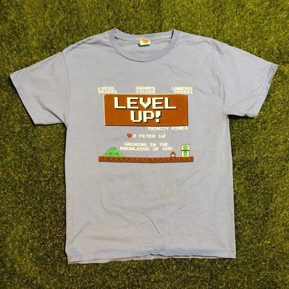 Level Up Trinity Pines 2 Peter Shirt - Picture 1 of 5
